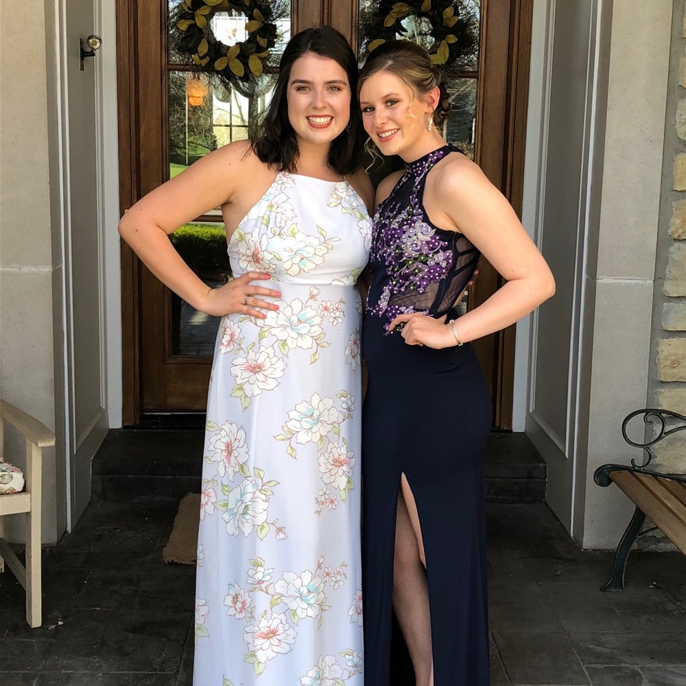 Floral prom dress